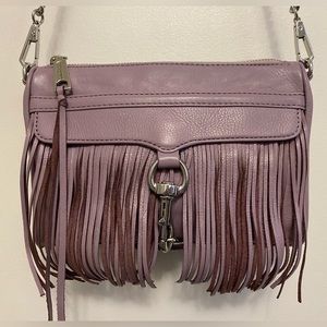 Rebecca Minkoff Mini Mac with fringe.